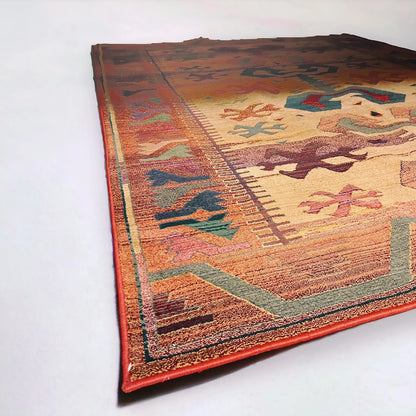 Traditional Persian Abstract Geometric Oriental Rug