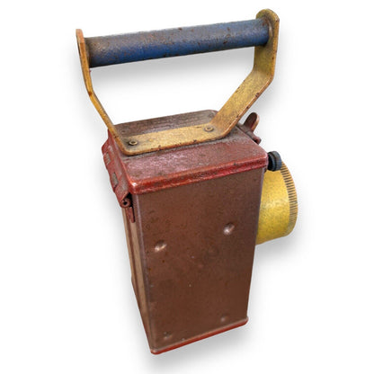 Vintage 1930s Nife Model 10A Hand Held Miners Lamp