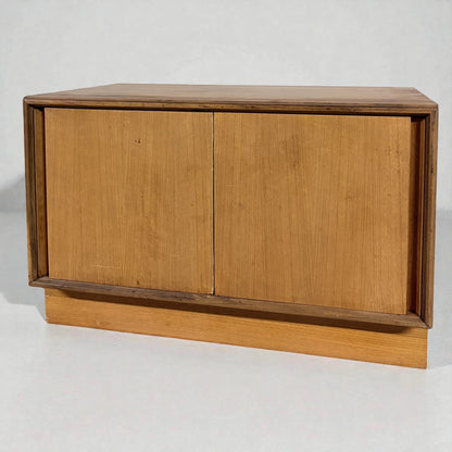 G Plan Sliding Door Cabinet – Mid-Century Storage Cabinet With Teak Veneer