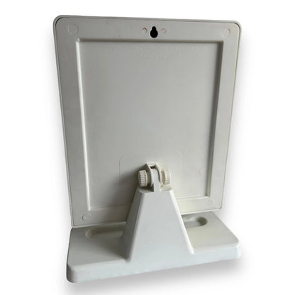 Mid century mint green tilting vanity mirror