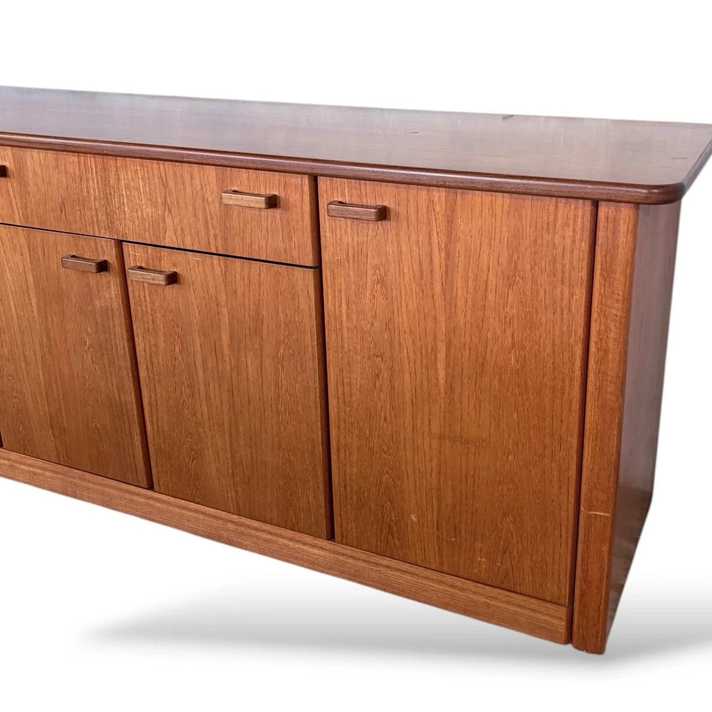 Mid Century G Plan Teak Low Sideboard Credenza Cabinet