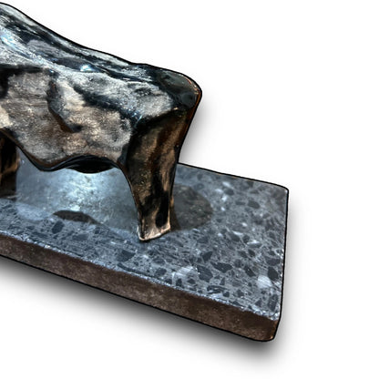 Mid Century Abstract Bull Sculpture