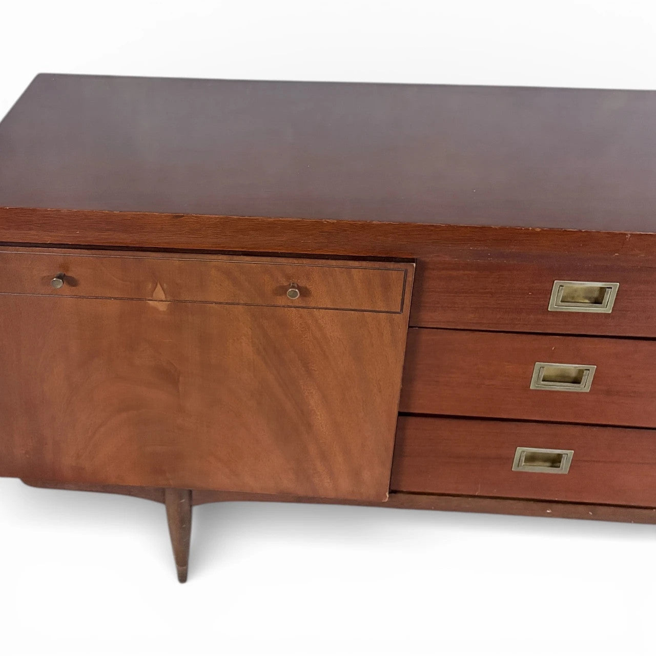 Mid-Century Mahogany Sideboard – Vintage Greaves & Thomas Storage Unit