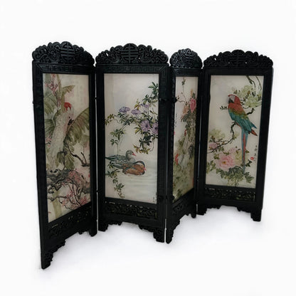 Vintage Chinese Mini Folding Desk Divider