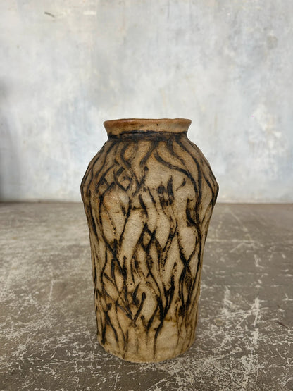 Mid Century Modern Japanese Studio Pottery Vase