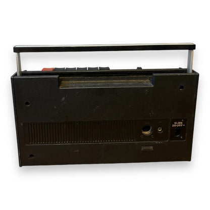 Mid Century Radio Style Cassette Player Recorder