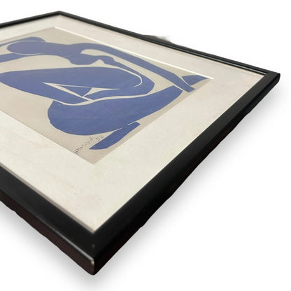 Vintage 90s Henri Matisse Abstract Framed Art