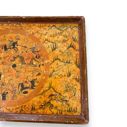 Vintage Kashmir Papier Mache Tray
