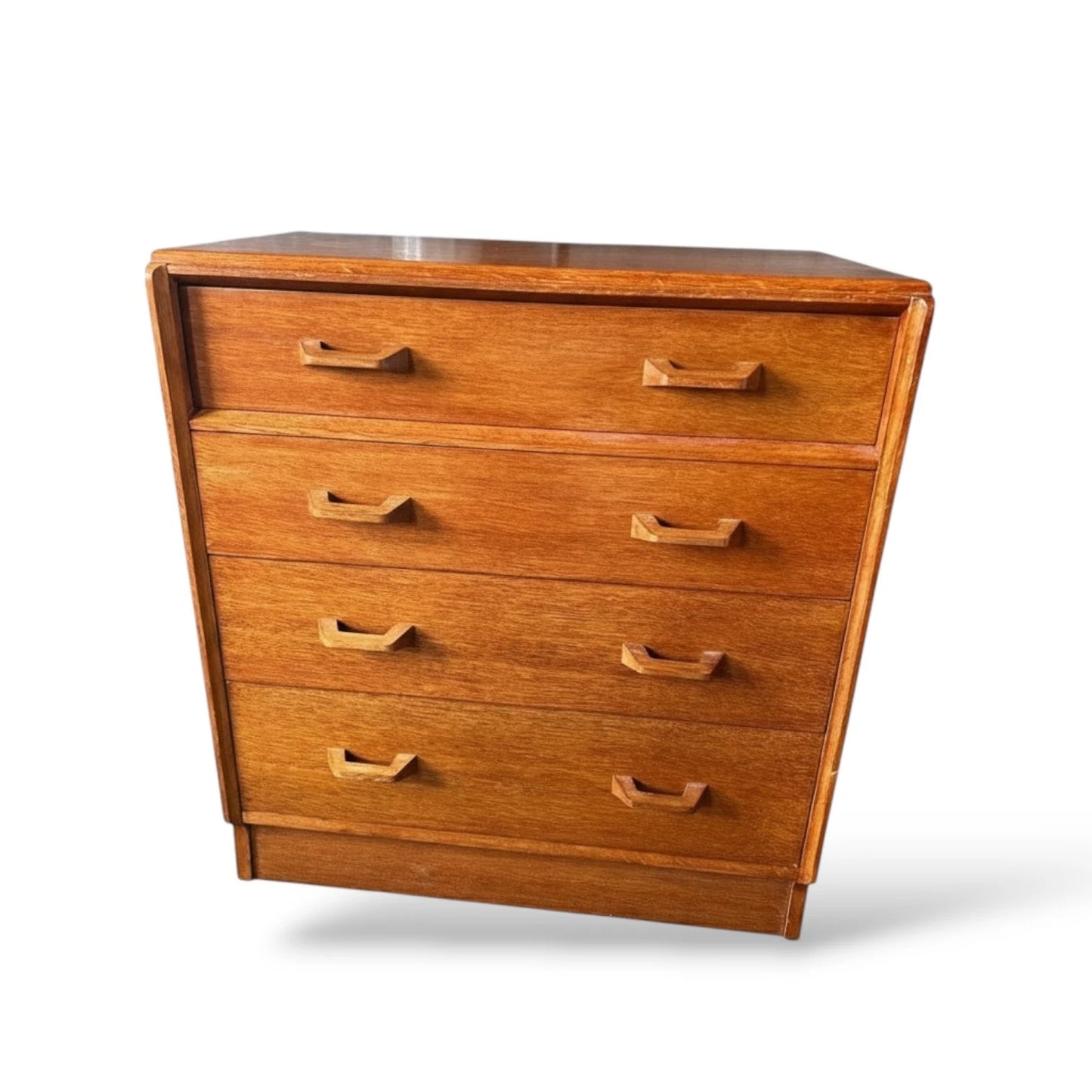 Mid-Century G-Plan Brandon Chest of Drawers – 1950s Blonde Oak