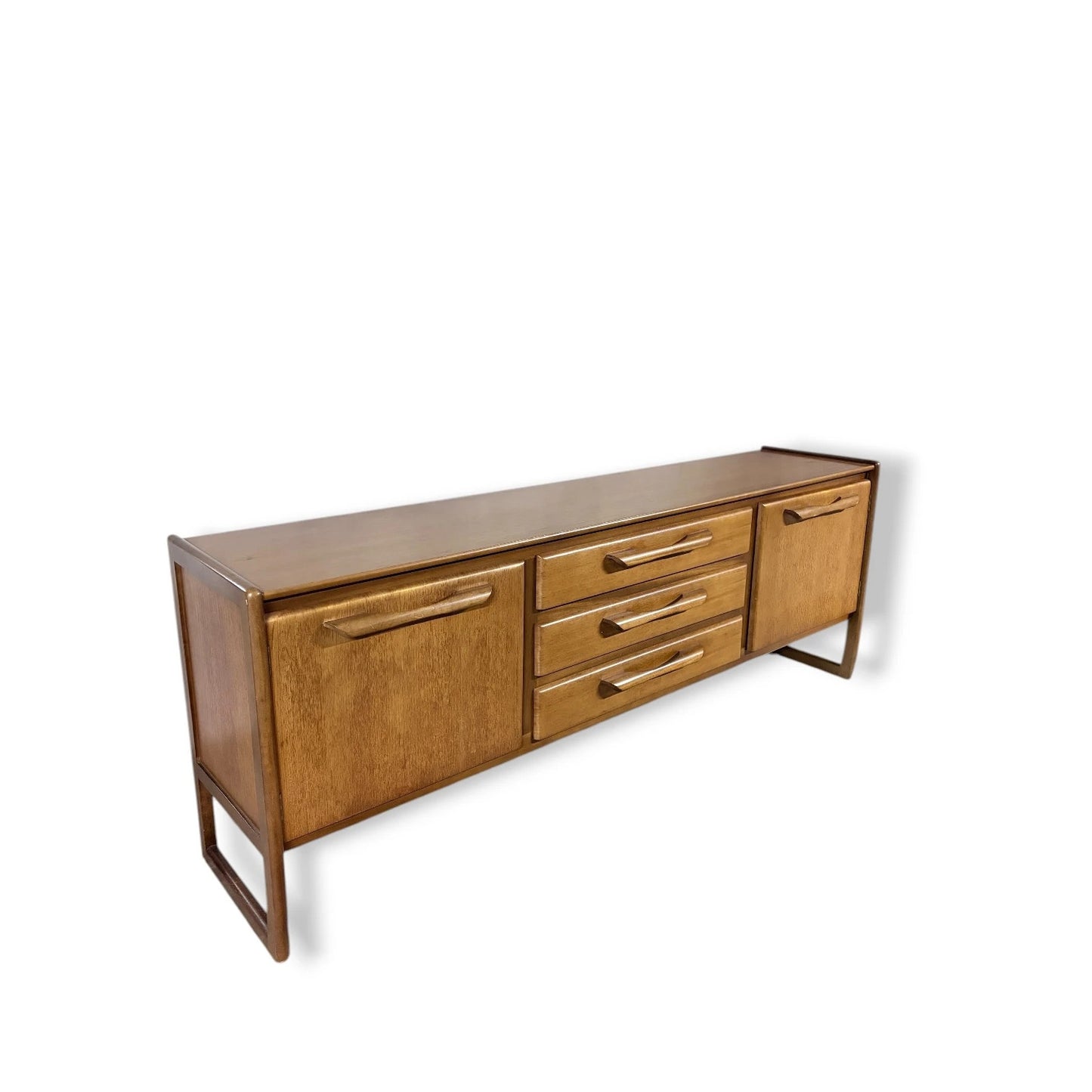 Mid Century Sideboard | Vintage Teak Storage by William Lawrence – Classic British Design