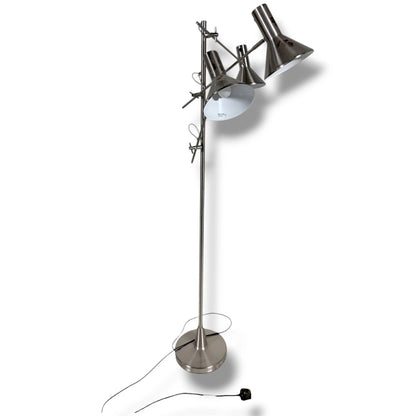 Vintage Floor Lamp - Terence Conran Multi Head Adjustable Chrome Light