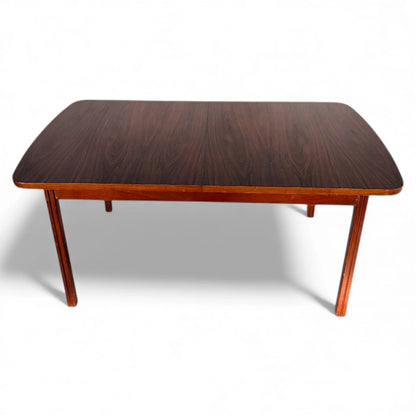 Danish Rosewood Extending Dining Table – Mid-Century