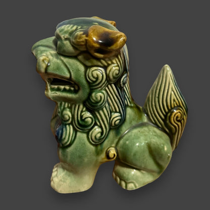 Vintage 1960s Ceramic Foo Dog