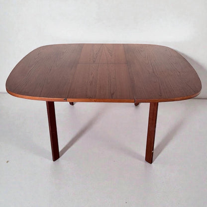 G Plan Dining Table – Vintage Teak Extending Square Oval Butterfly Leaf Table