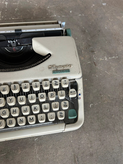 Mid Century Modern Olympia Splendid Portable Typewriter