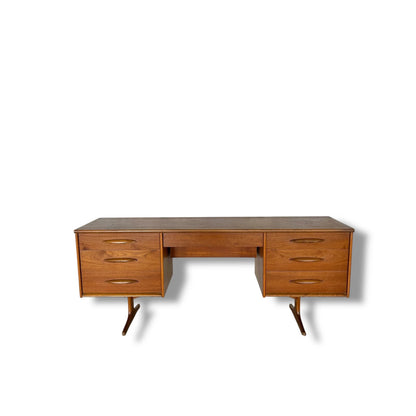 Mid Century modern Austinsuite teak wood sideboard buffet credenza desk