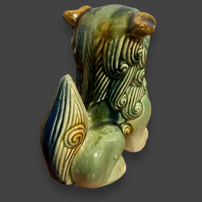 Vintage 1960s Ceramic Foo Dog