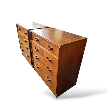 Mid-Century G-Plan Brandon Chest of Drawers – 1950s Blonde Oak