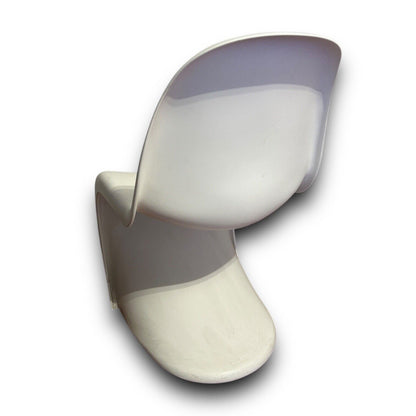 vintage vitra white verner panton chair