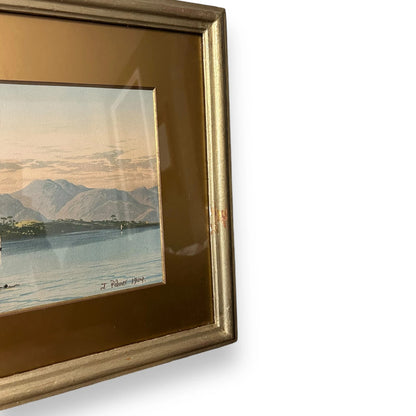 Vintage 1904 Nature Oil Painting
