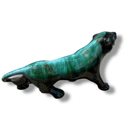 Mid Century Blue Mountain Panther Pottery