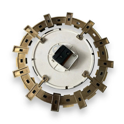 Mid Century Metamec Sunburst Wall Clock