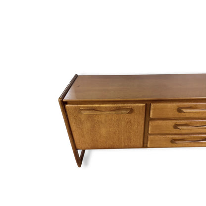 Mid Century Sideboard | Vintage Teak Storage by William Lawrence – Classic British Design