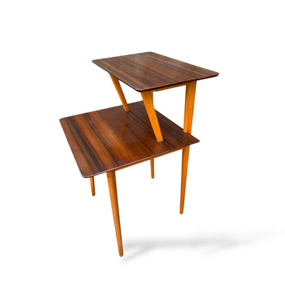 Mid-Century Two-Tier Table by Peter Hayward for Vanson, 1950s