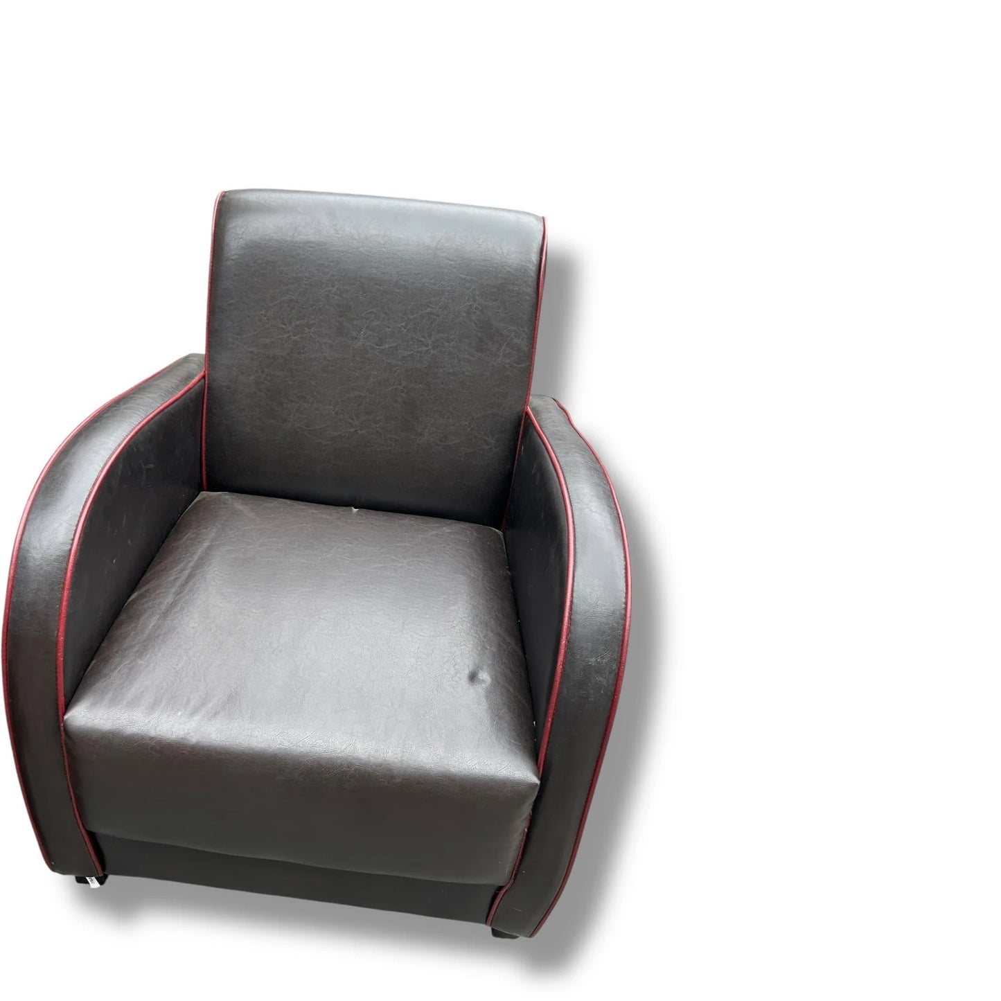 Pair of Vintage 1980s Club ArmChairs – Postmodern Lounge Armchairs