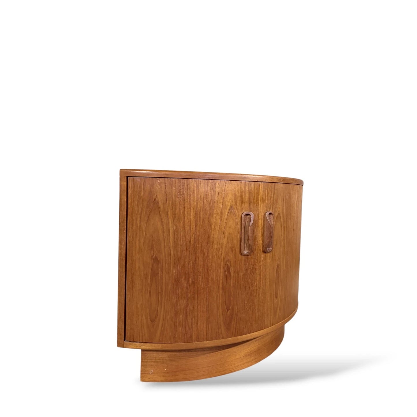 G Plan Teak Corner Bedside Cabinet | Mid-Century Modern Corner Unit