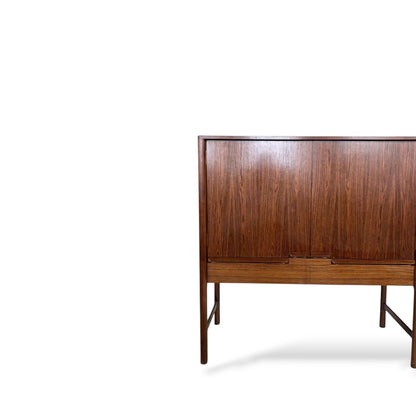 McIntosh Rosewood Drinks Cabinet – Mid-Century Modern Bar Cabinet