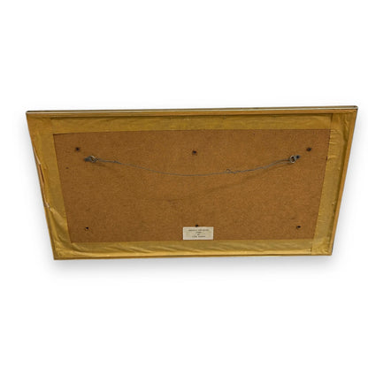 Mid Century Cyril Barnes Brutalist Abstract Painting
