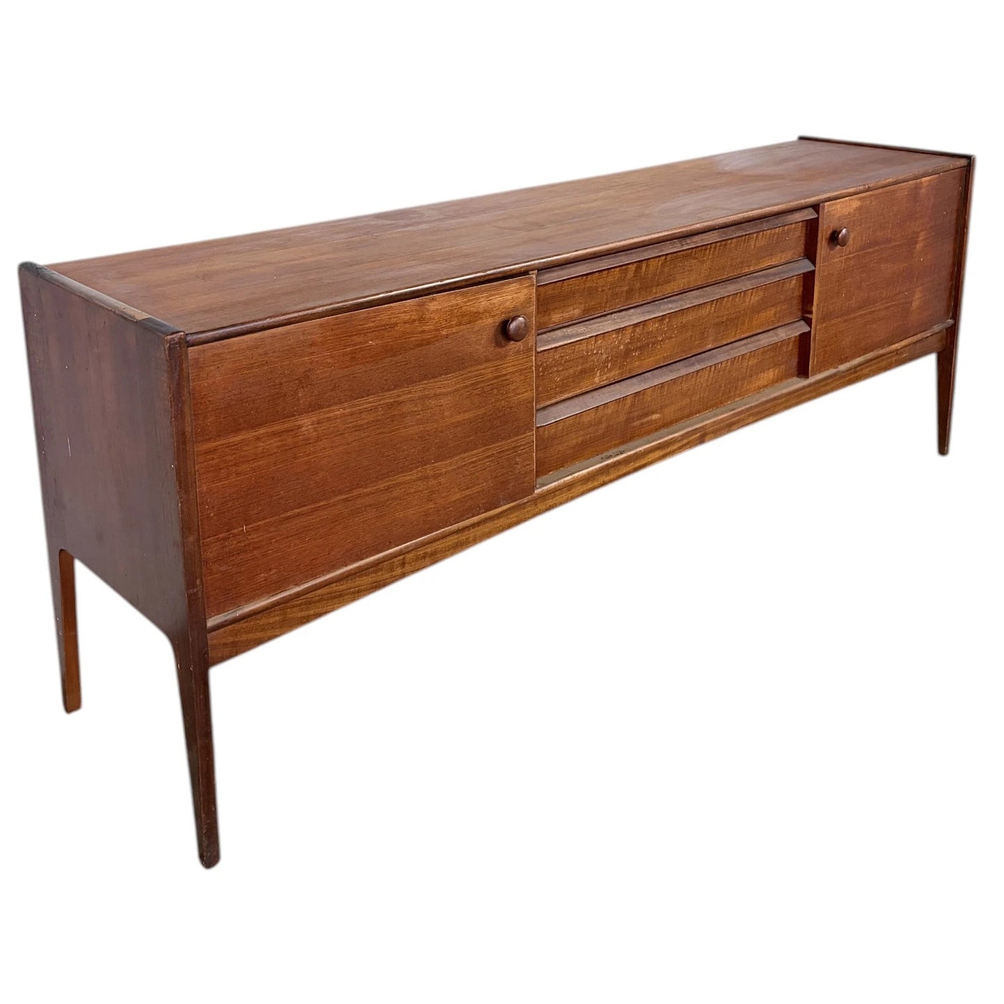 Mid Century Teak Sideboard – Vintage John Herbert Design | Afromasia Cabinet