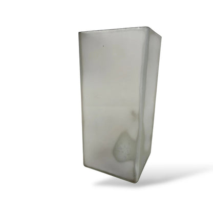 Vintage IKEA Frosted Glass Lamp – Minimalist Scandinavian Table Lamp