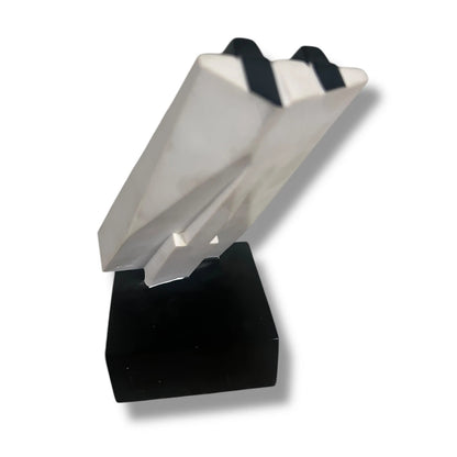 Vintage Piano Keys Resin Sculpture