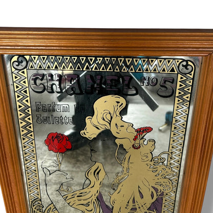 Vintage Chanel No.5 Advertising Mirror – Perfume Art Deco Style Wall Mirror