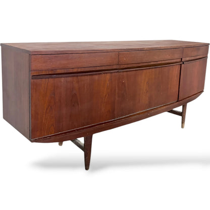 Mid Century Teak Sideboard – 1960s British Design | Elegant Retro Storage Unit