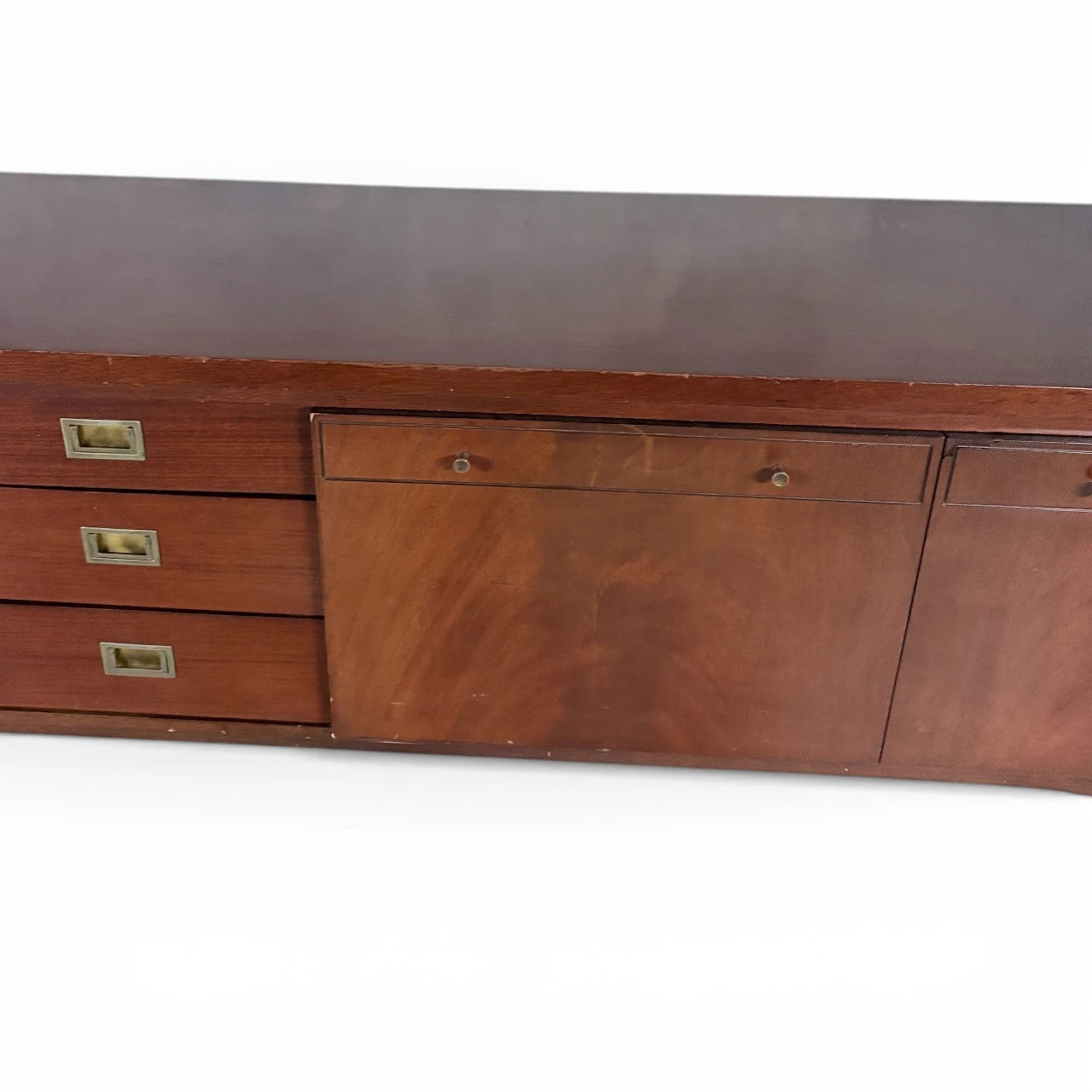 Mid-Century Mahogany Sideboard – Vintage Greaves & Thomas Storage Unit