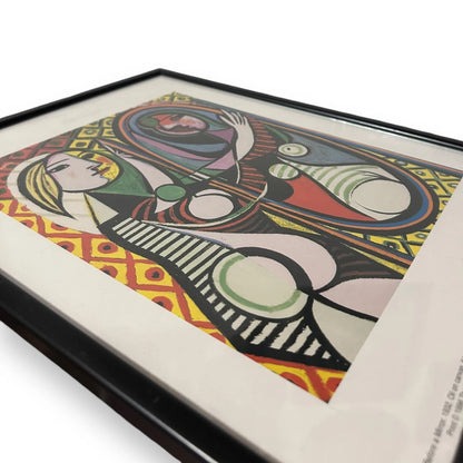 Vintage 90s Pablo Picasso Abstract Framed Art