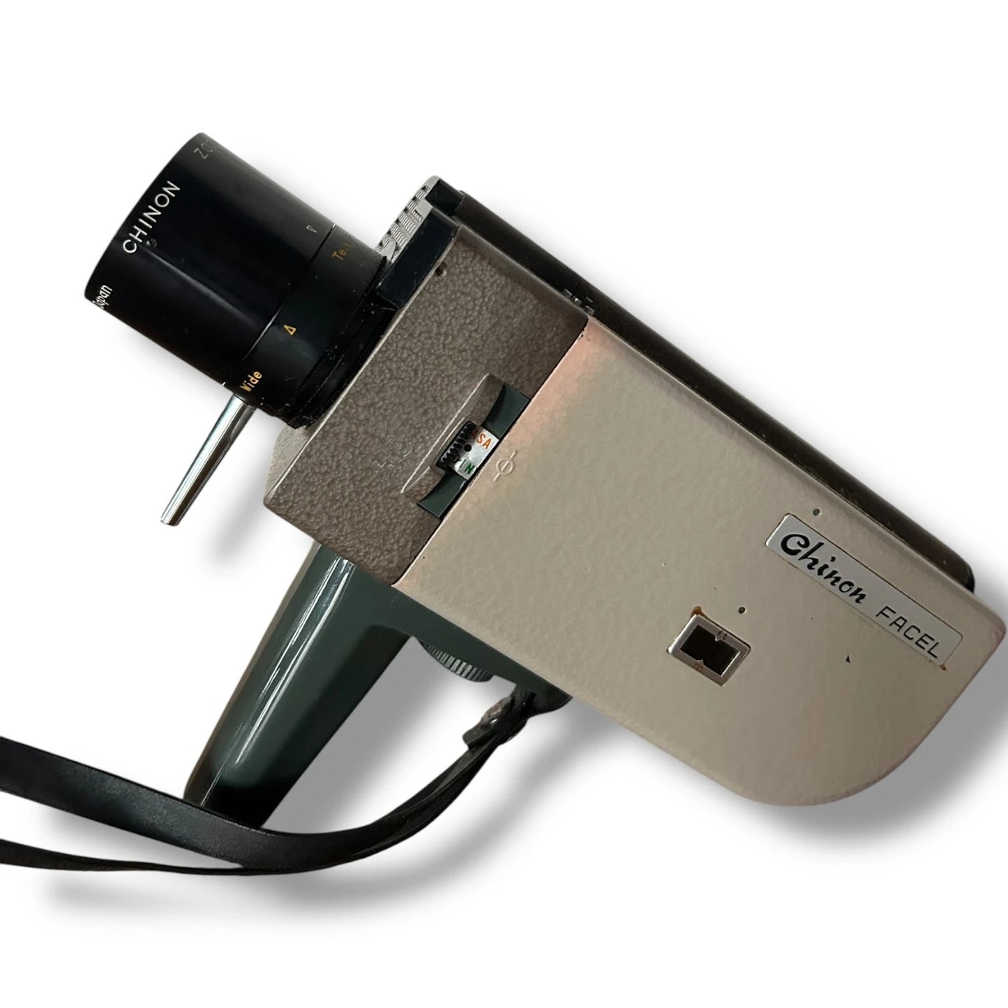 Vintage Chinon Facel 8mm Movie Camera with Original Leather Case