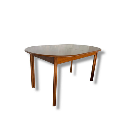 Mid Century Modern Teak Extending Dining Table | Danish Style