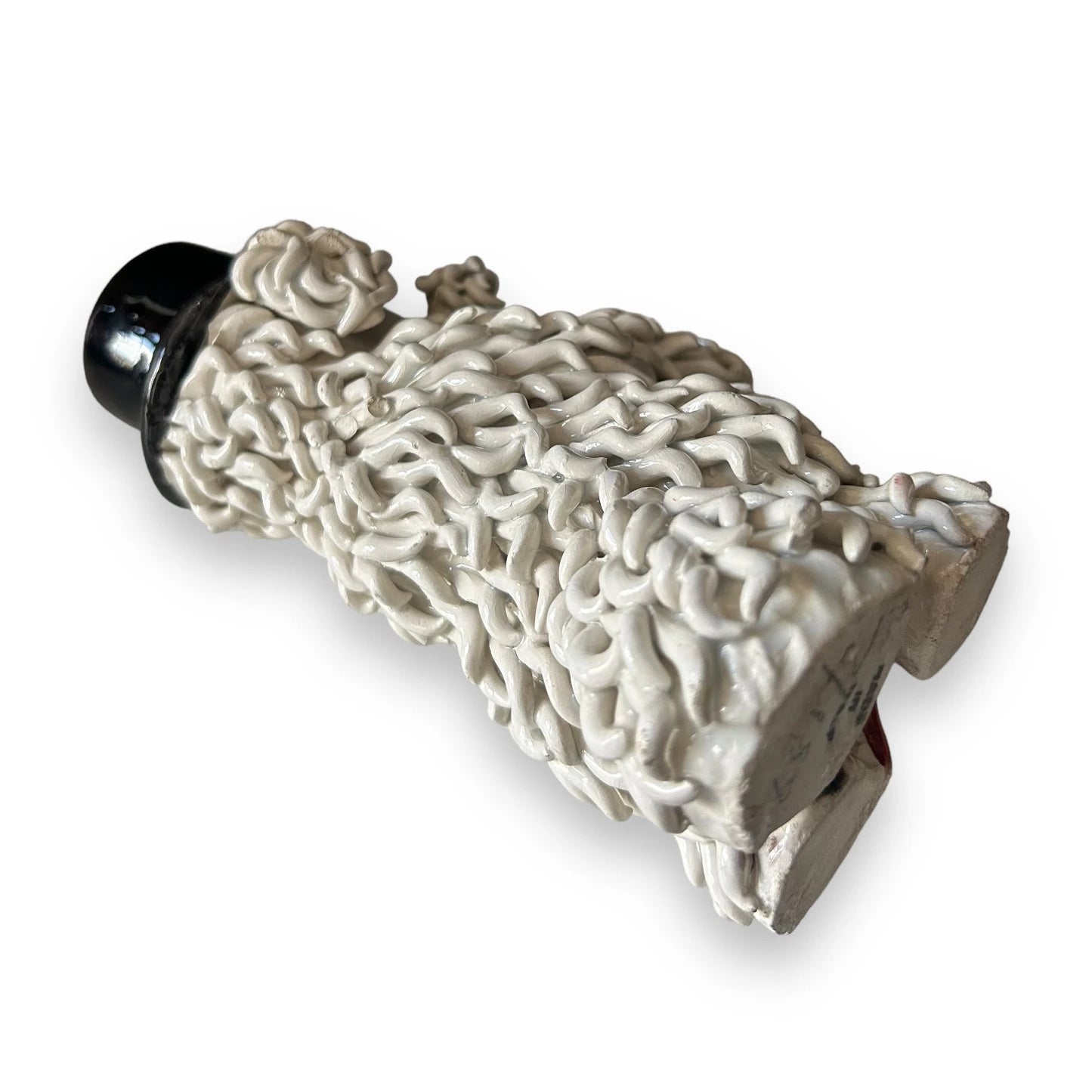 Vintage 1960s Italian Spaghetti Poodle Sculpture