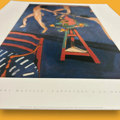 Vintage 1994 Henri Matisse The Dance Art Museum Poster