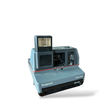 Vintage Polaroid Impulse Instant Film Camera – Retro 80s Polaroid Portrait Camera