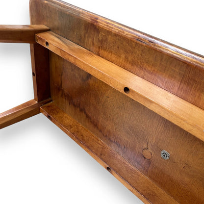 Mid Century Formica Maple Coffee Table