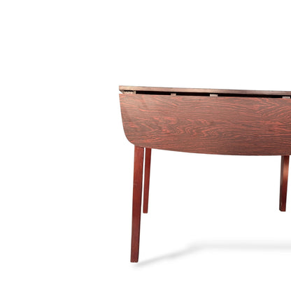 Vintage Schreiber Drop-Leaf Dining Table – Mid-Century Rosewood Effect
