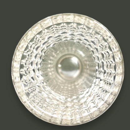 Mid Century Czech Glass Vase Sklo Union