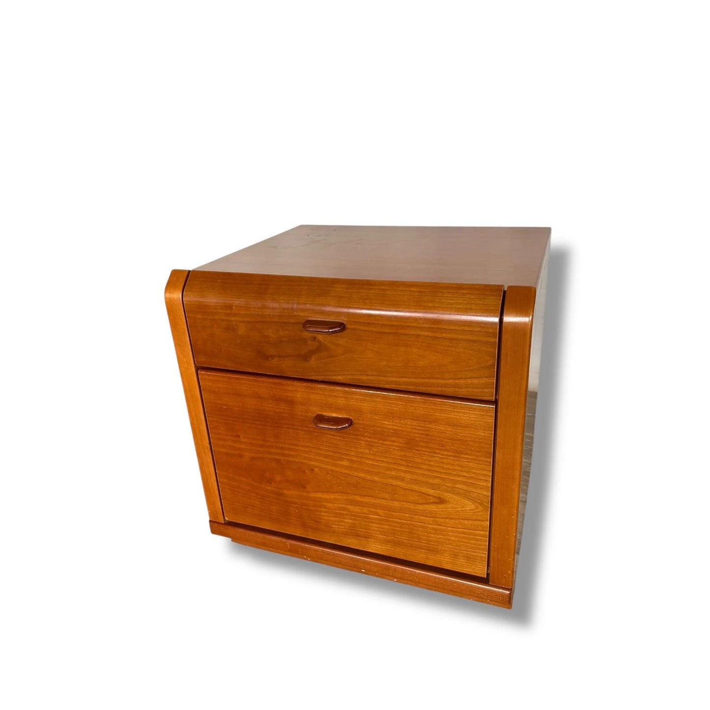 Pair of Vintage German Bedside Cabinets by Hustag – Mid Century Modern Nightstands