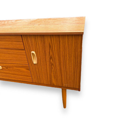 Mid Century Teak Wood Schreiber Sideboard
