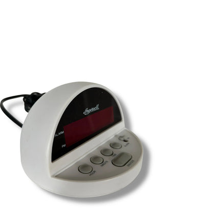 Vintage Ingersoll Digital Alarm Clock – 1980s Retro Space Age